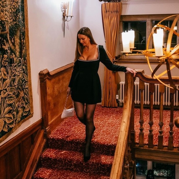 Odd muse London black mini pearl dress - Picture 11 of 17